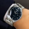 Best Win Watch Silver Color Black Dial