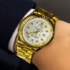 Rolux Watch Golden Color